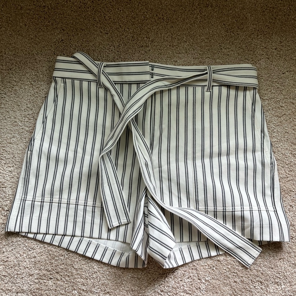 Ann Taylor shorts, Navy & White